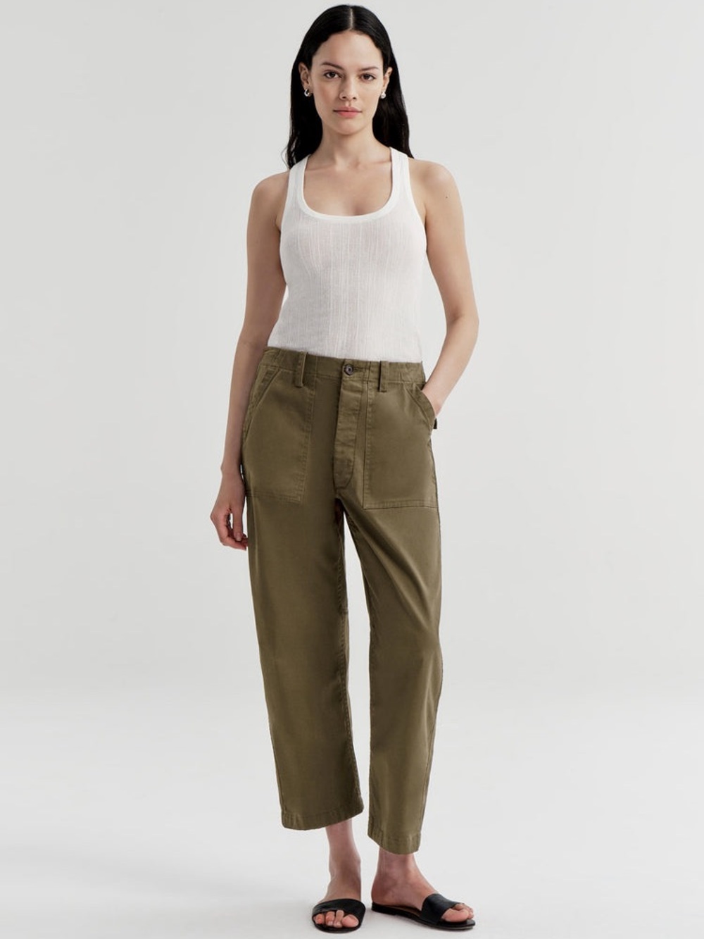 A.L.C. Brayden Cotton Twill Pant 00